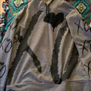 Gray H&M - The Weeknd hoodie XL